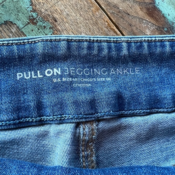 Pull On Jegging Ankle Jean Chicos US 4 Size O regular Small - Picture 4 of 9